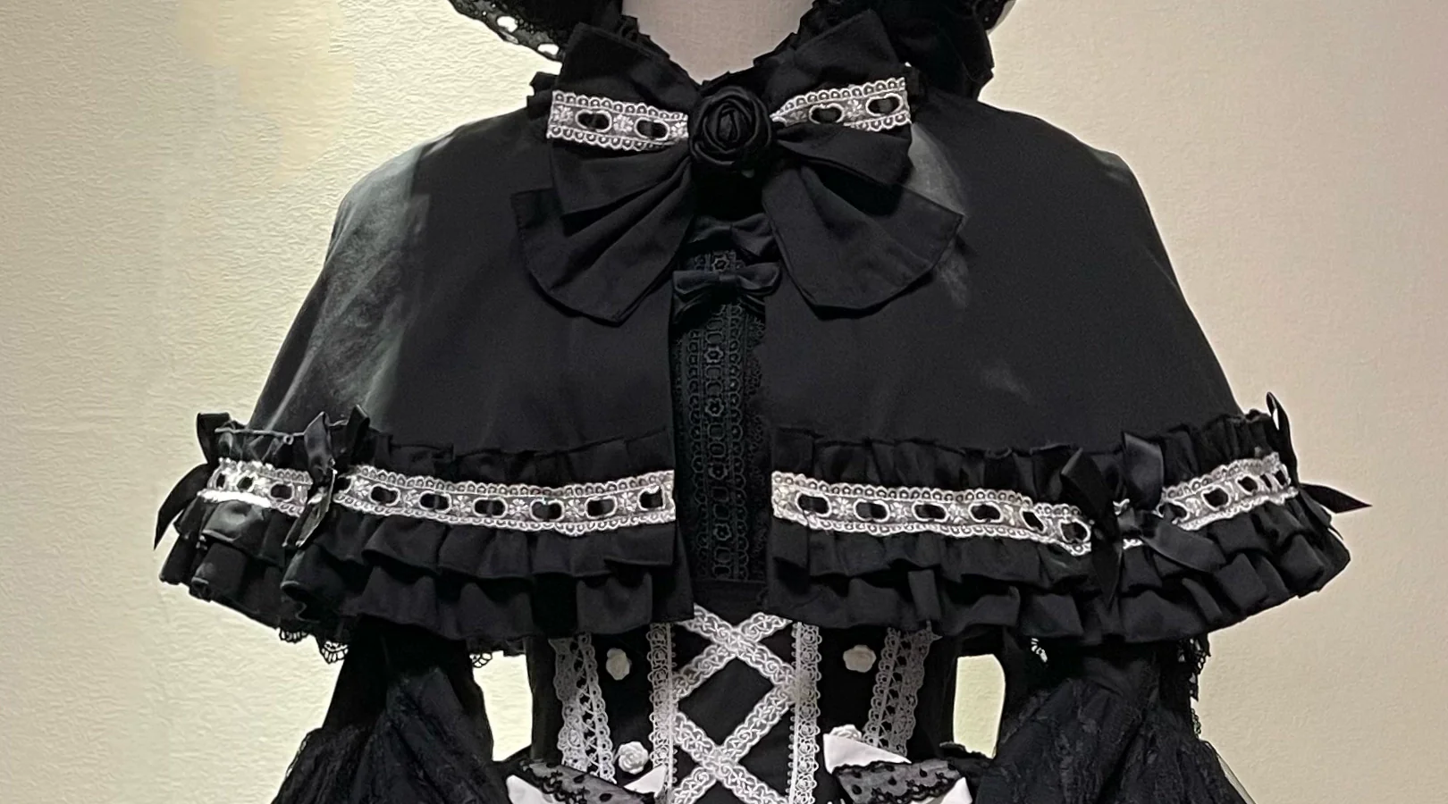 Lost Aqua - Vintage Lolita Cape BNT - Image 23