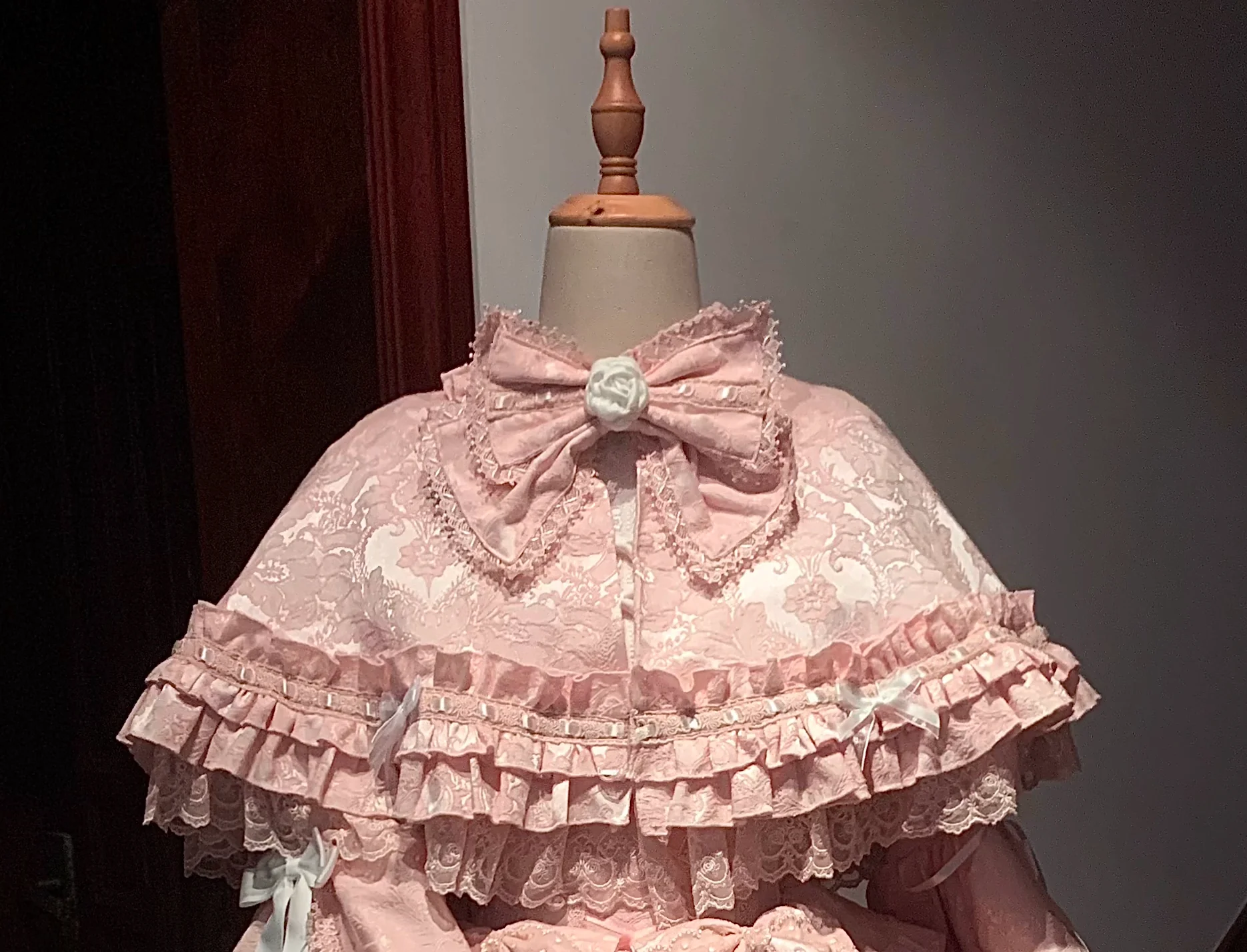 Lost Aqua - Vintage Lolita Dress Set, Cotton Shirt - Image 31