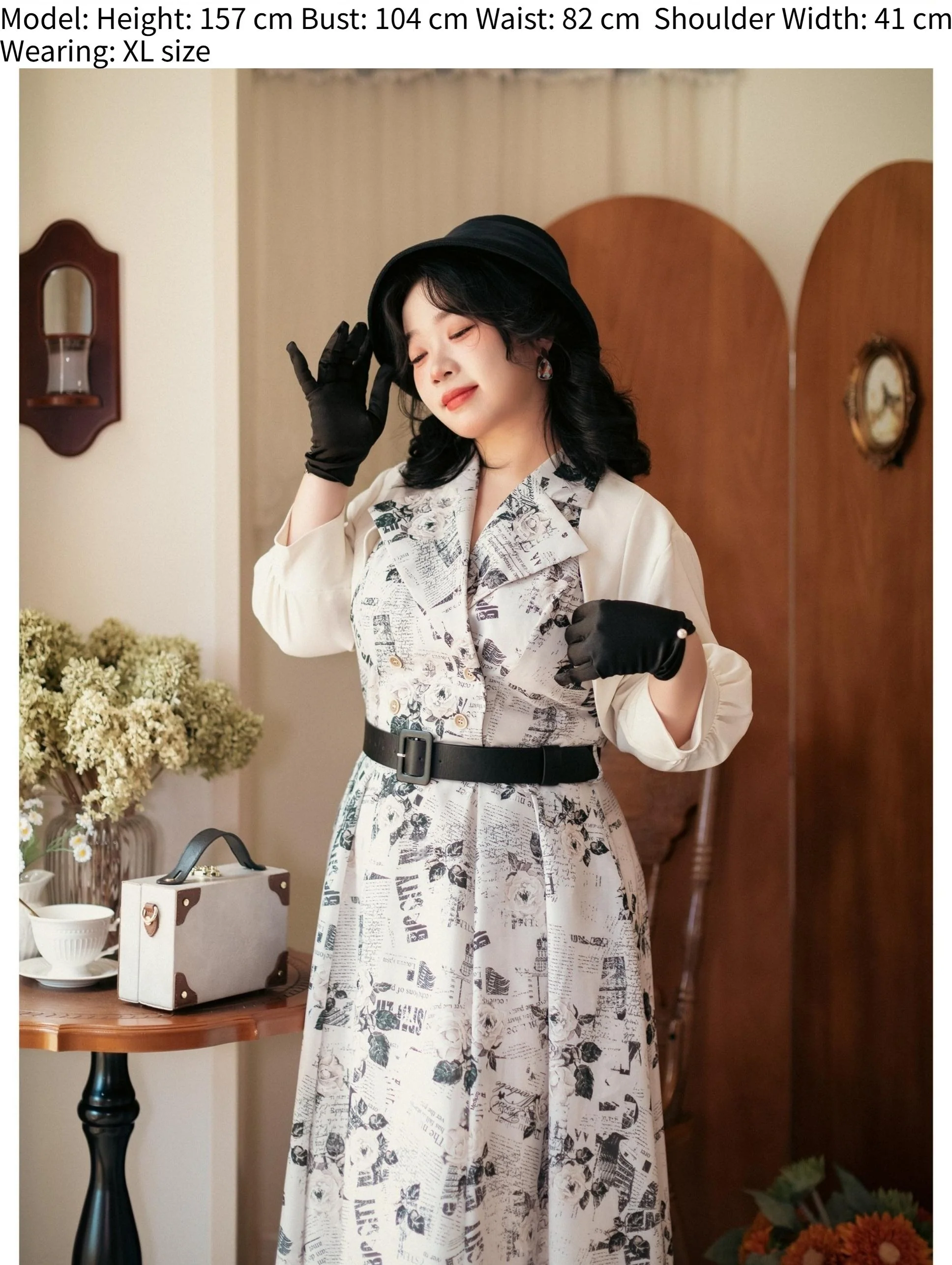 Afternoon Forest - Vintage Lolita Halter-neck JSK Dress in French Style - Image 17