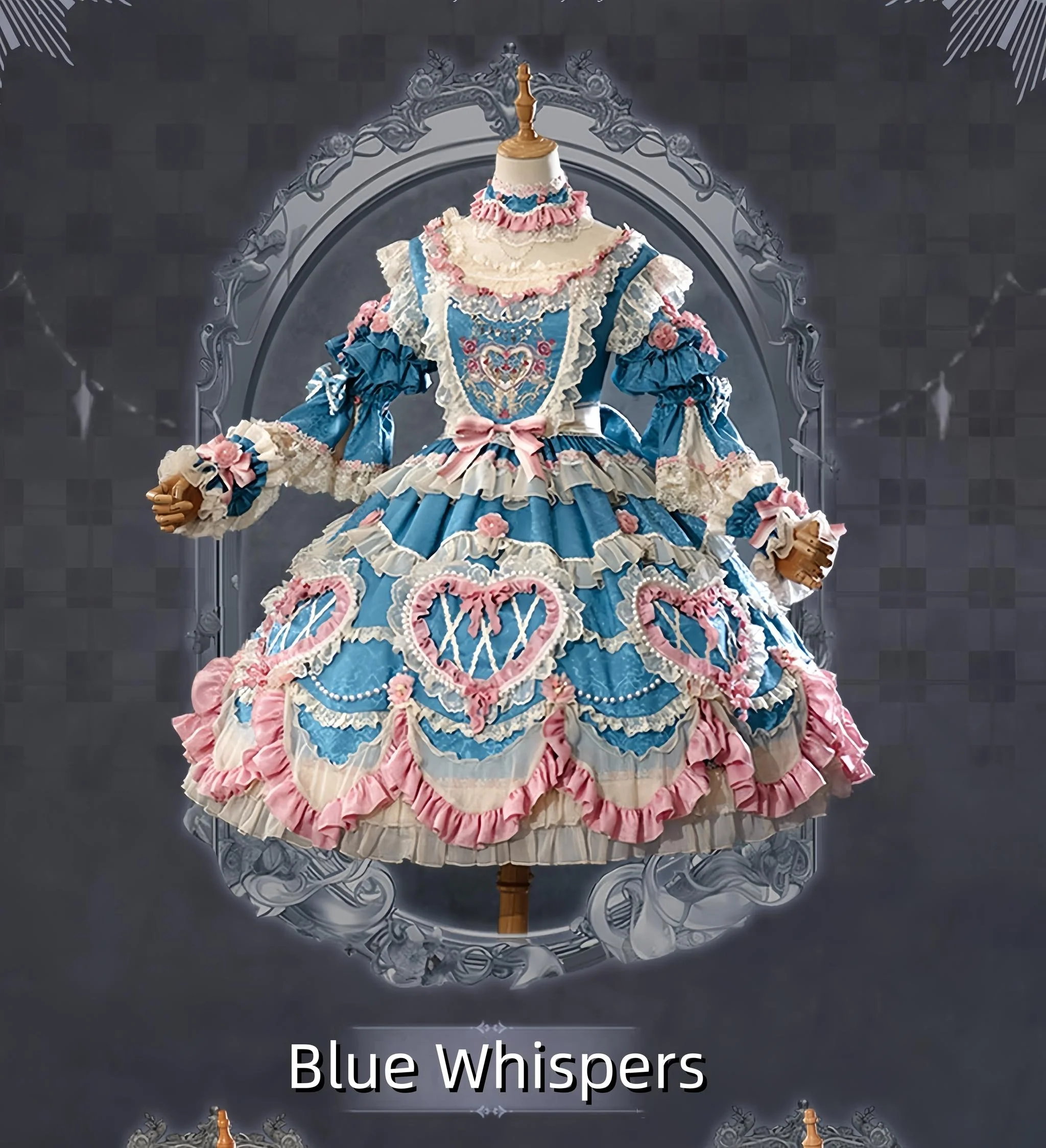 Antique Cake - Vintage Lolita OP Princess Dress Gorgeous Lolita Outfit - Image 39