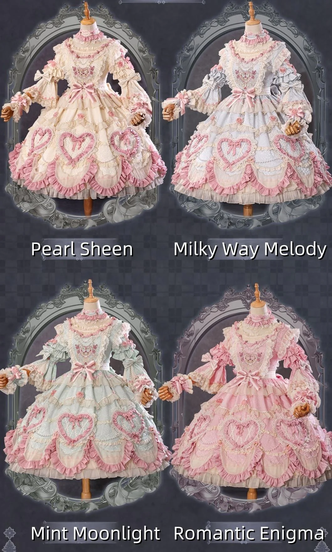 Antique Cake - Vintage Lolita OP Princess Dress Gorgeous Lolita Outfit - Image 40