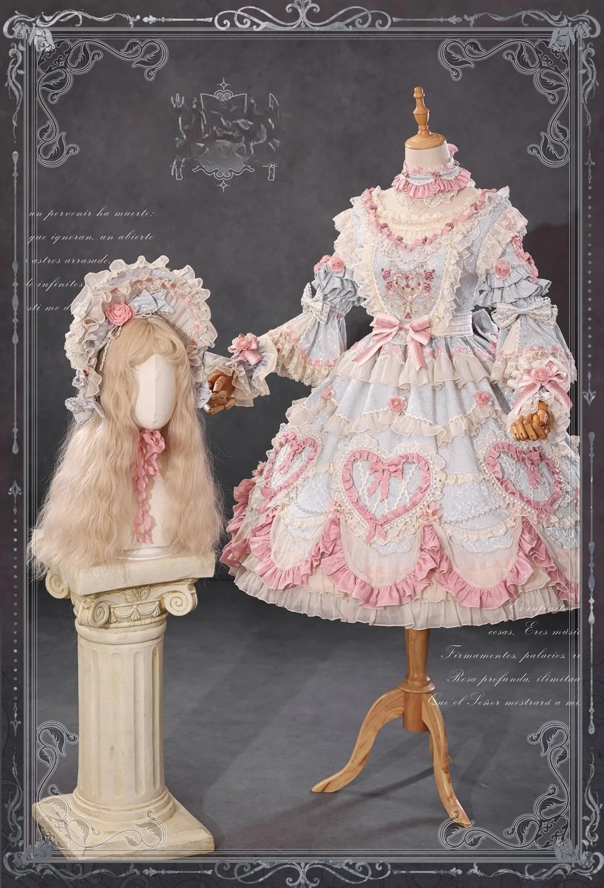 Antique Cake - Vintage Lolita OP Princess Dress Gorgeous Lolita Outfit - Image 44