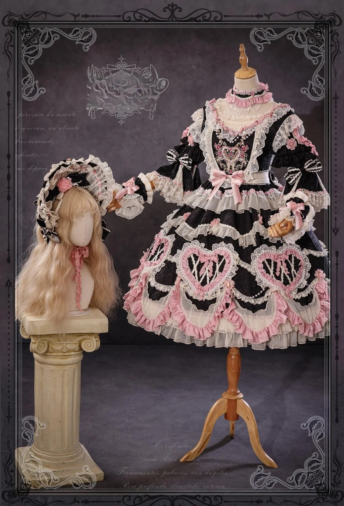 Antique Cake - Vintage Lolita OP Princess Dress Gorgeous Lolita Outfit - Image 48