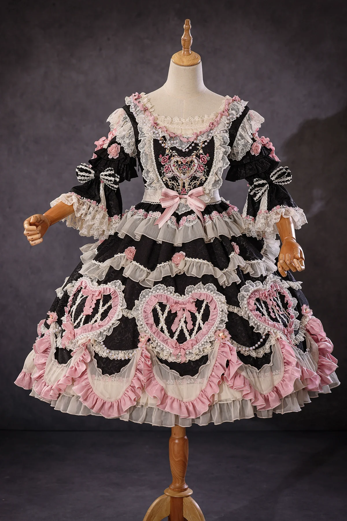 Antique Cake - Vintage Lolita OP Princess Dress Gorgeous Lolita Outfit - Image 49