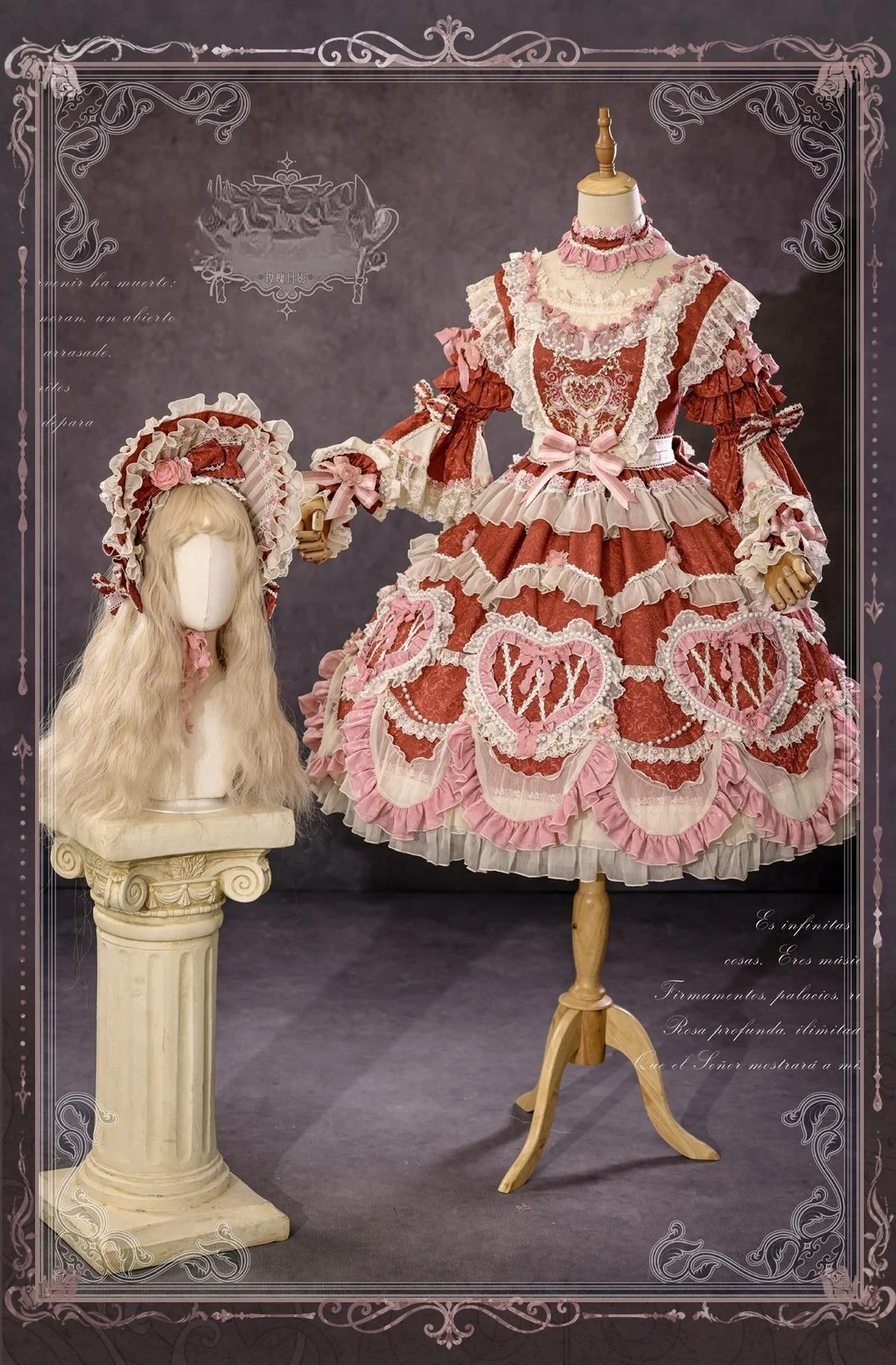 Antique Cake - Vintage Lolita OP Princess Dress Gorgeous Lolita Outfit - Image 50
