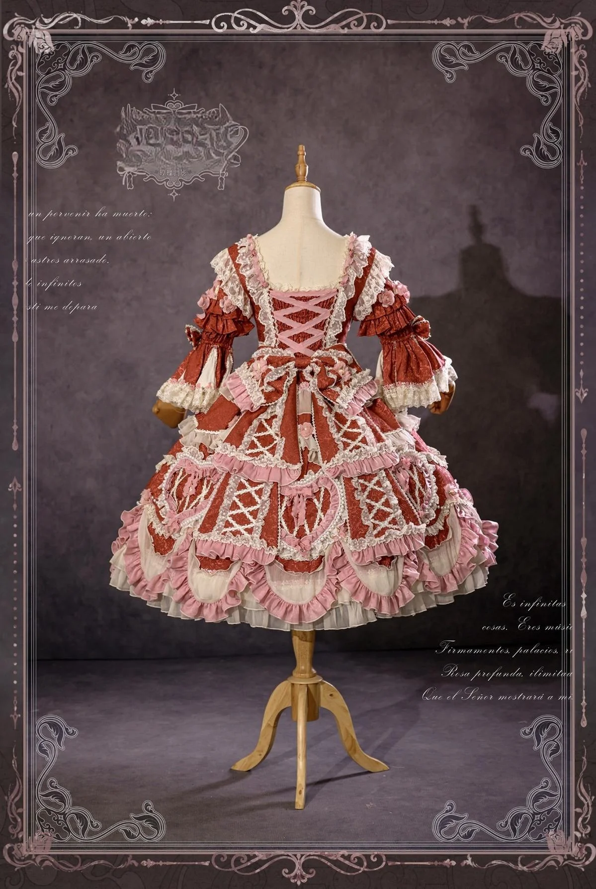 Antique Cake - Vintage Lolita OP Princess Dress Gorgeous Lolita Outfit - Image 51