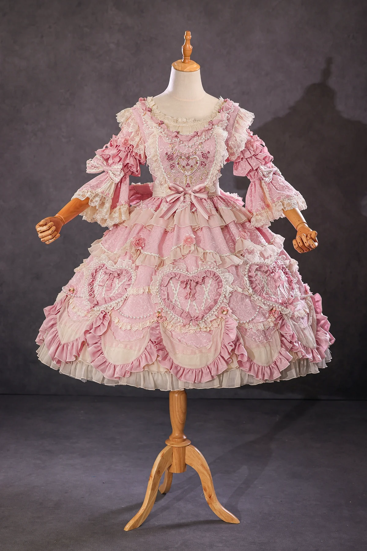 Antique Cake - Vintage Lolita OP Princess Dress Gorgeous Lolita Outfit - Image 55