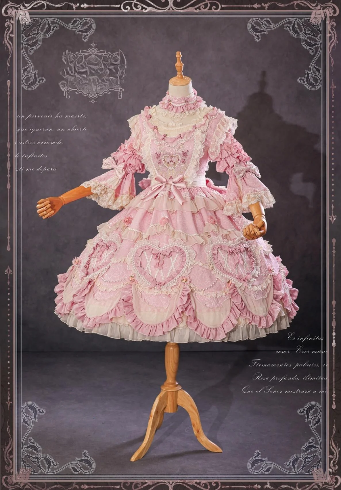 Antique Cake - Vintage Lolita OP Princess Dress Gorgeous Lolita Outfit - Image 57