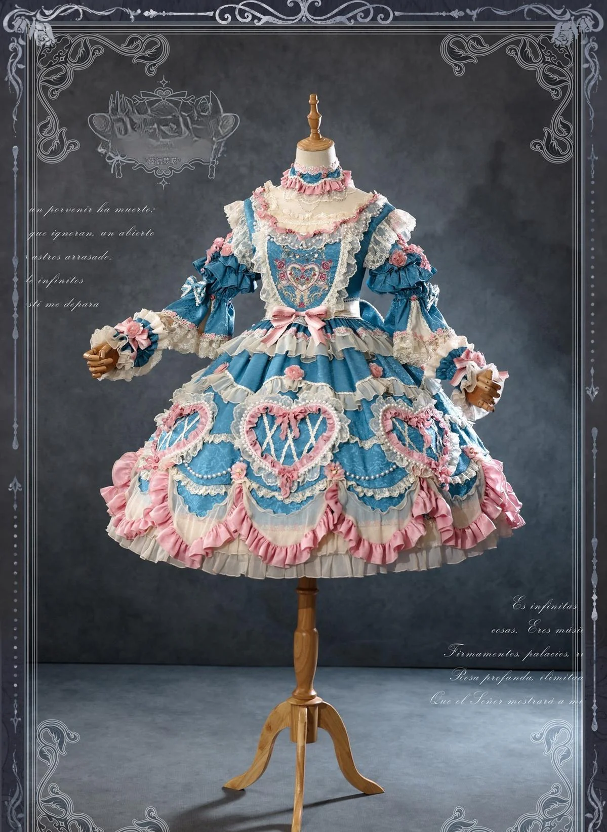 Antique Cake - Vintage Lolita OP Princess Dress Gorgeous Lolita Outfit - Image 58