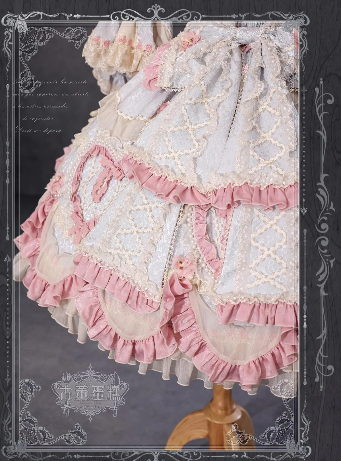 Antique Cake - Vintage Lolita OP Princess Dress Gorgeous Lolita Outfit - Image 63