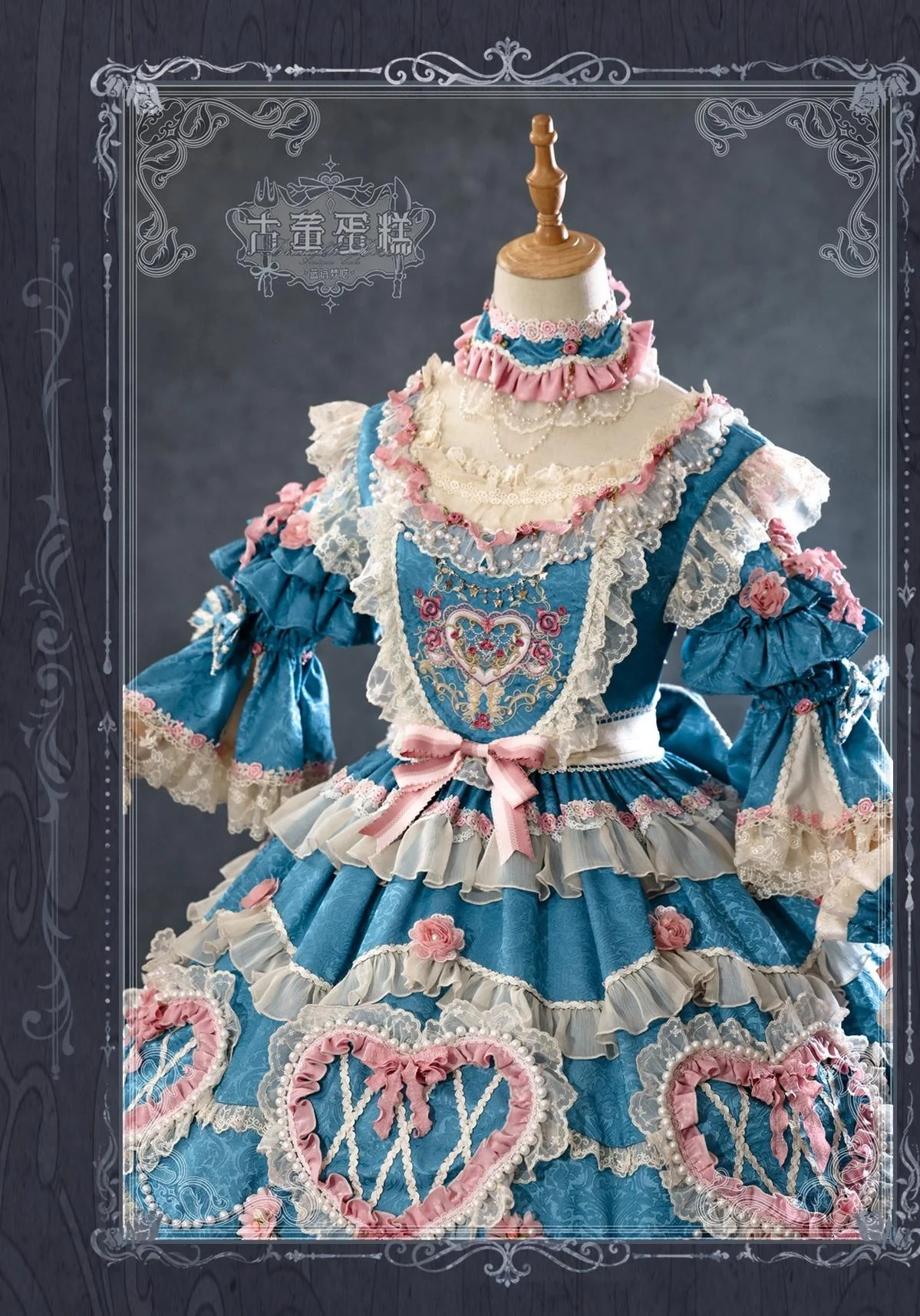 Antique Cake - Vintage Lolita OP Princess Dress Gorgeous Lolita Outfit - Image 70