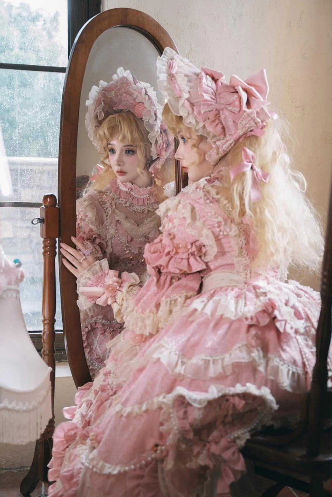 Antique Cake - Vintage Lolita OP Princess Dress Gorgeous Lolita Outfit - Image 9