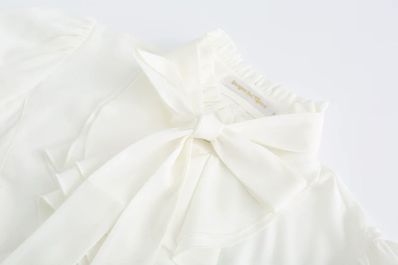 Endless Promises - Vintage Ouji Lolita Shirt with Ruffle and Jabot Collar - Image 7