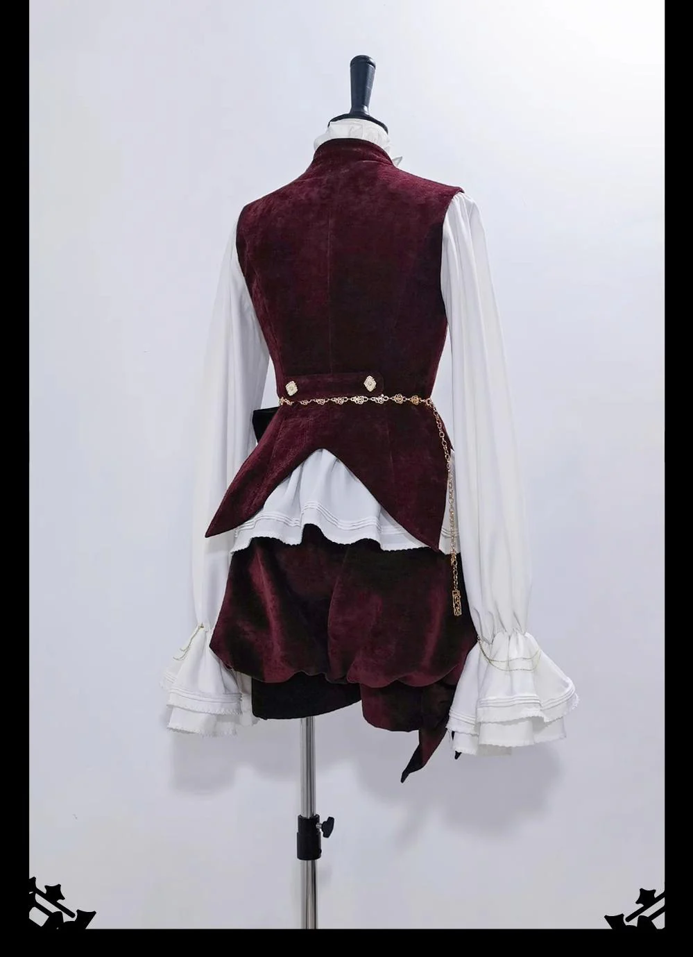 Hunting Rabbit - Vintage Red Ouji Suit With Bunny Ear Hooded Jacket - Image 12