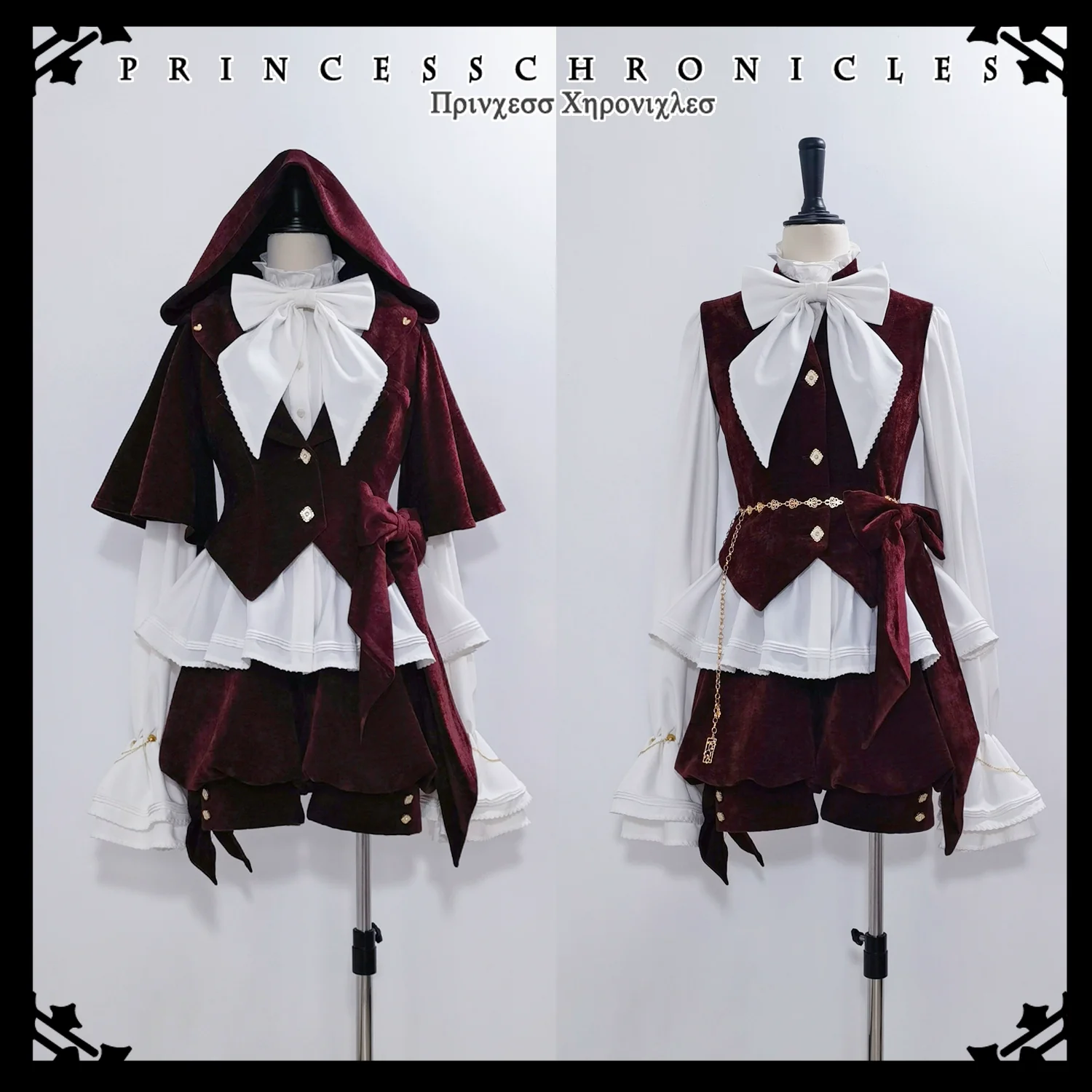 Hunting Rabbit - Vintage Red Ouji Suit With Bunny Ear Hooded Jacket - Image 16