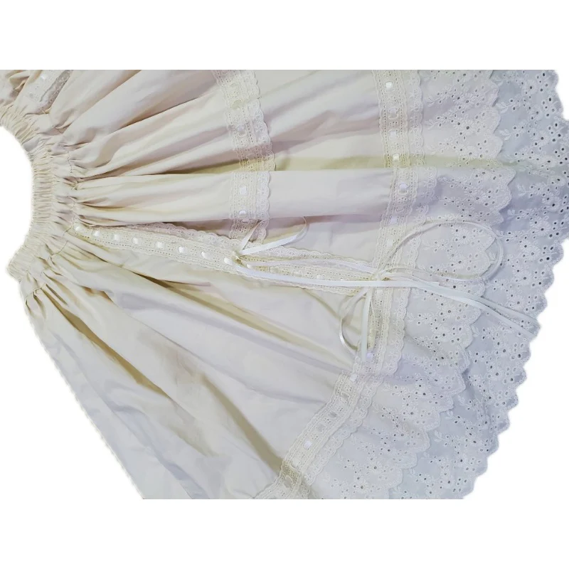 Cotton Embroidery Lolita Underskirt - Image 5