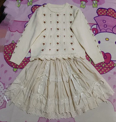 Cotton Embroidery Lolita Underskirt - Image 6