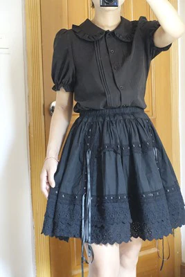 Cotton Embroidery Lolita Underskirt - Image 9