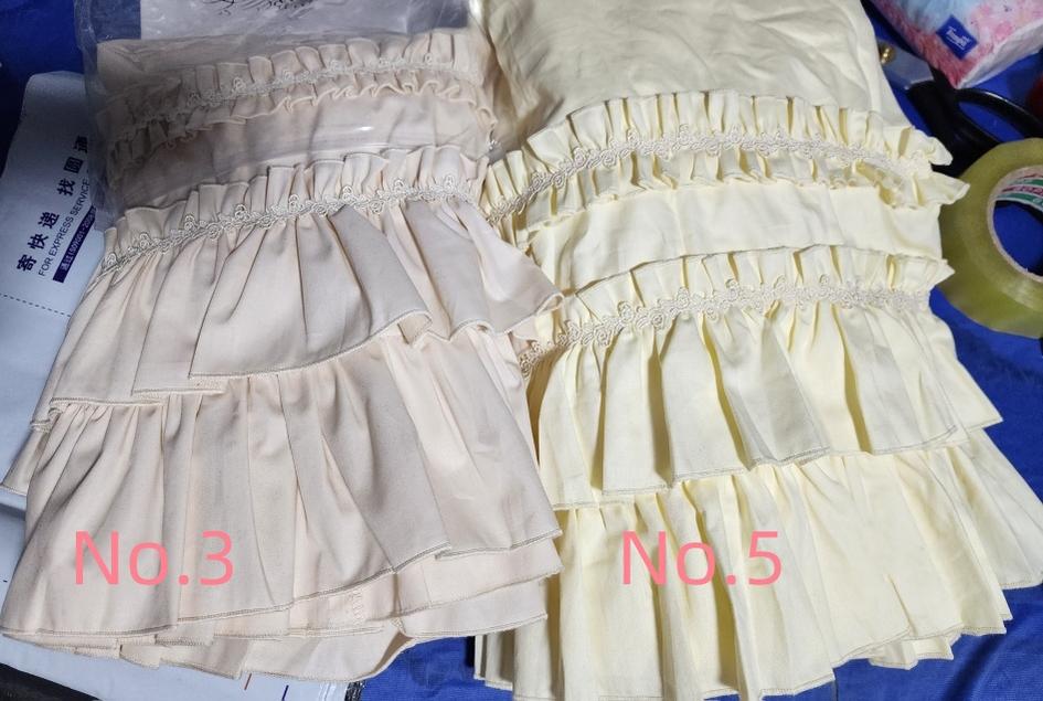 Cotton Lolita Embroidered Petticoat, Rose Hem - Image 10