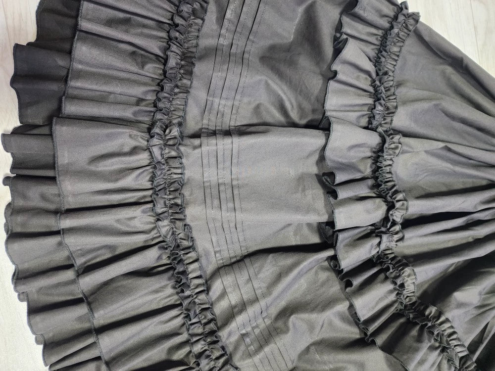 Cotton Lolita Petticoat Ruffled Hem Customized Skirt - Image 5