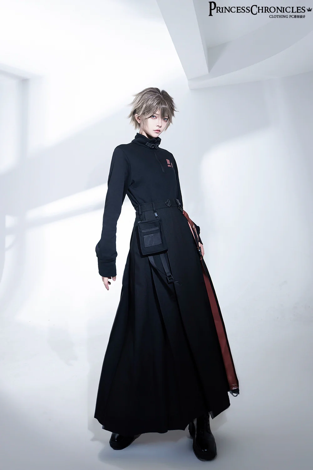 Nameless Blade - Wasteland Techwear Handsome Skirt and Inner Shorts - Image 15