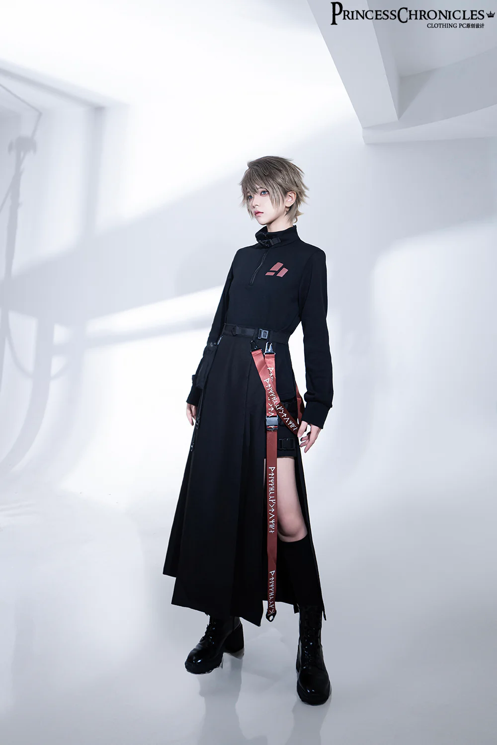 Nameless Blade - Wasteland Techwear Handsome Skirt and Inner Shorts - Image 7