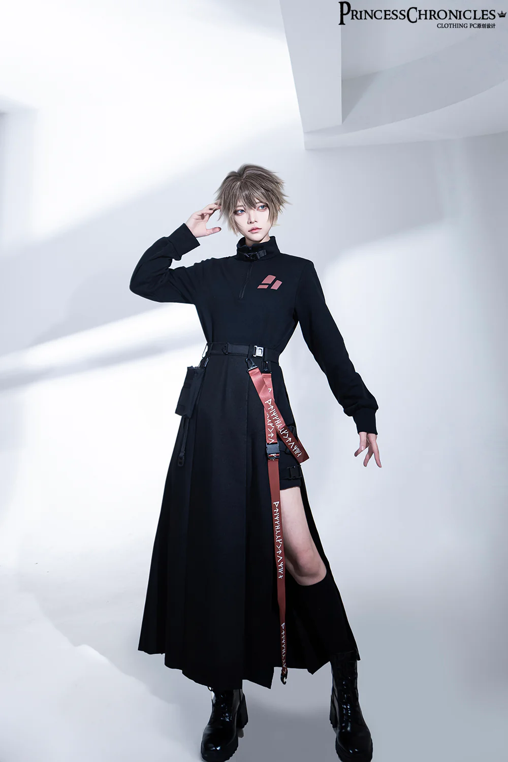 Nameless Blade - Wasteland Techwear Handsome Skirt and Inner Shorts - Image 8
