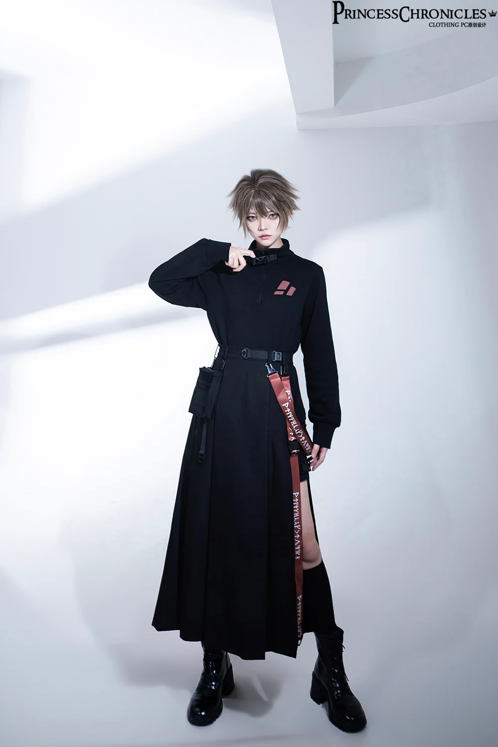 Nameless Blade - Wasteland Techwear Handsome Skirt and Inner Shorts - Image 9