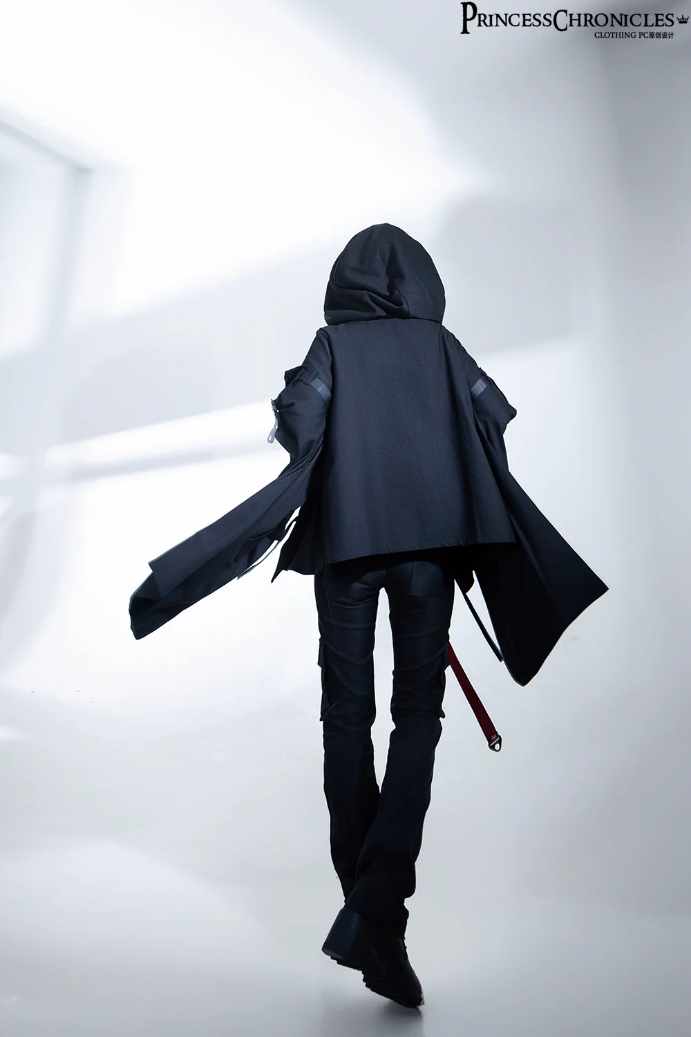 Nameless Blade - Waste Soil Ouji Lolita Slim Black Pants - Image 22