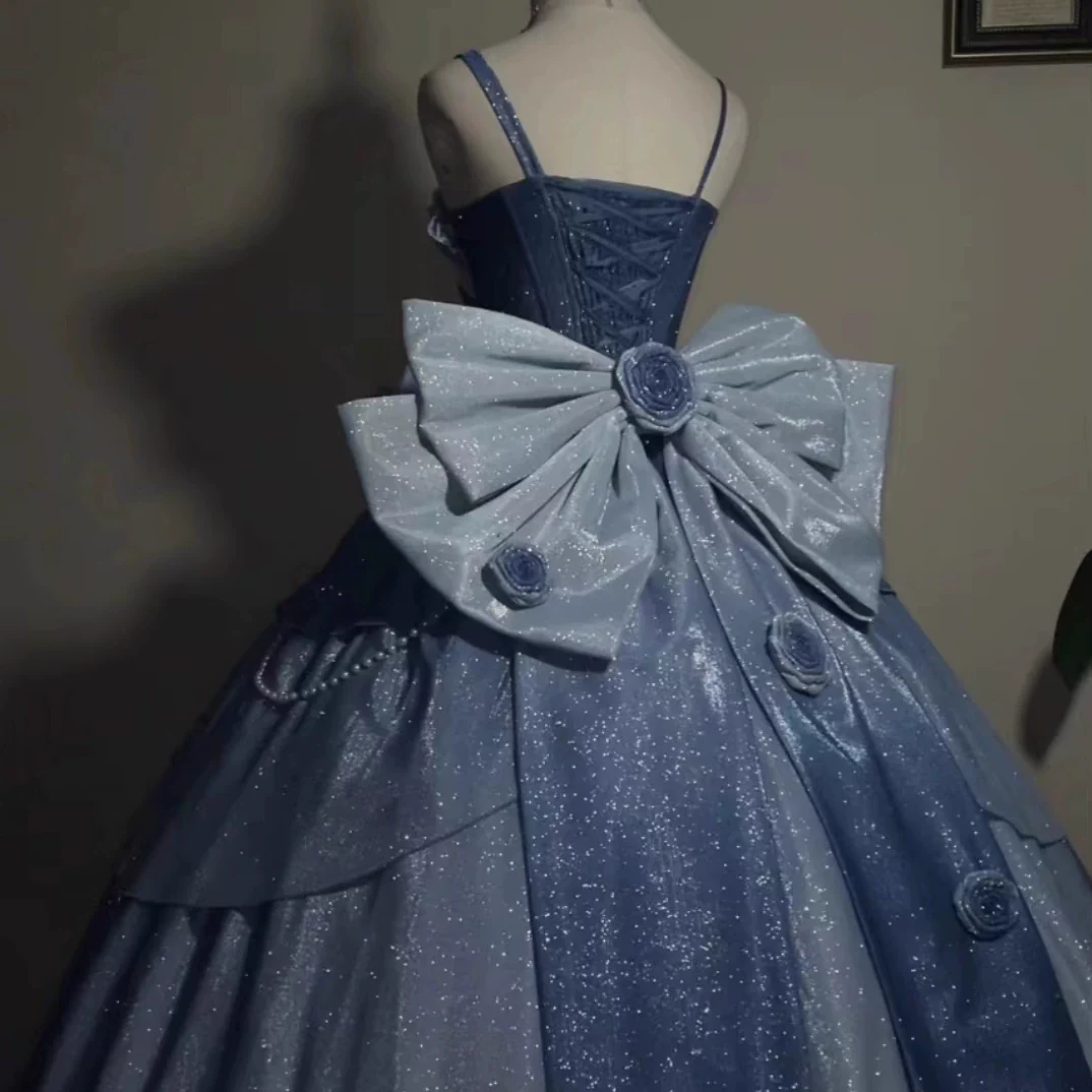 Nectarine White Tea - Captivating Starry - Wedding Lolita Dress Elegant Bridal JSK - Image 11