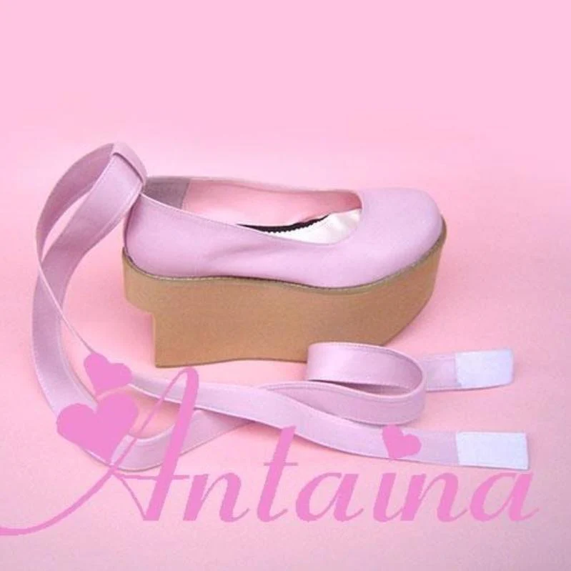 Antaina - Wedding Lolita Platform Shoes Bridal Shoes Multicolor - Image 16