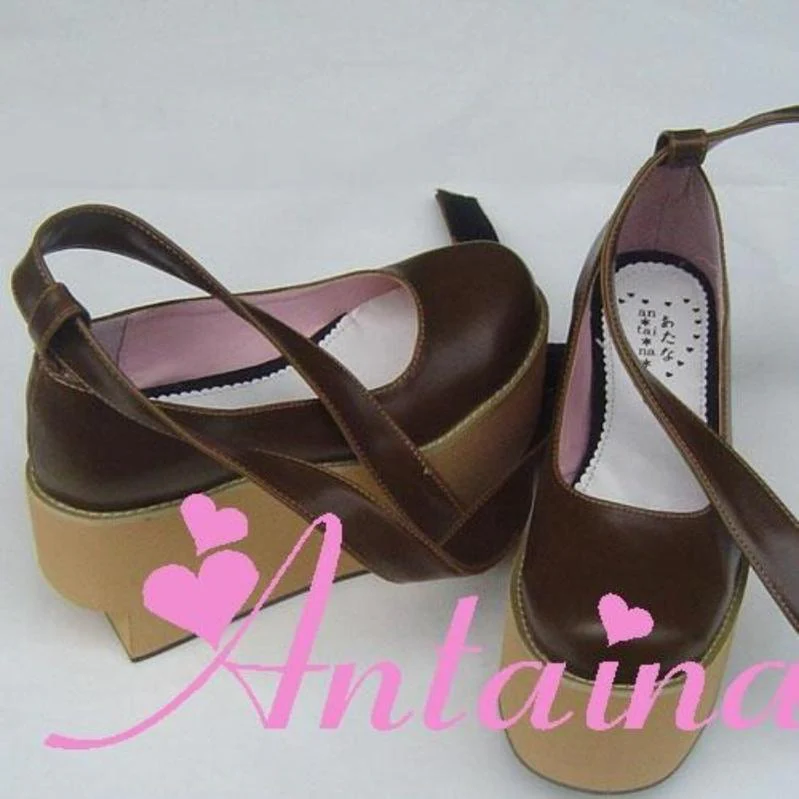 Antaina - Wedding Lolita Platform Shoes Bridal Shoes Multicolor - Image 19