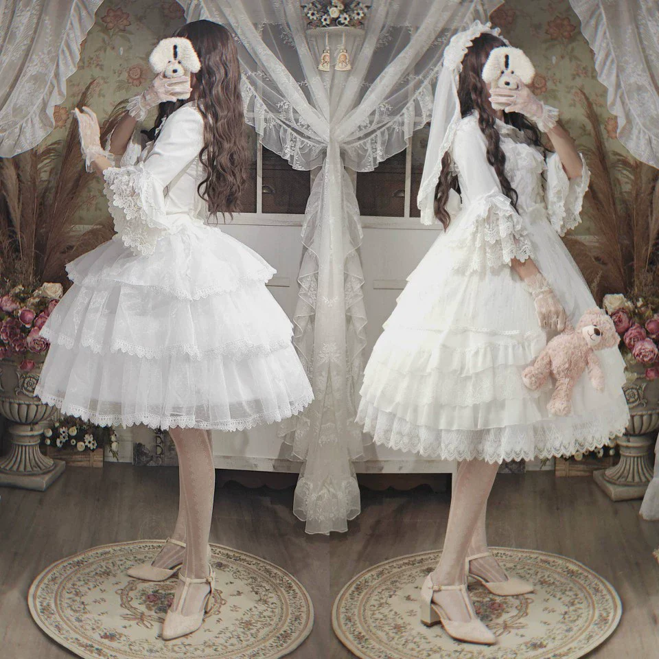 Magic Petticoat - Wedding Lolita Puffy Hoop Petticoat - Image 3