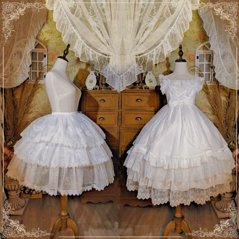 Magic Petticoat - Wedding Lolita Puffy Hoop Petticoat - Image 5