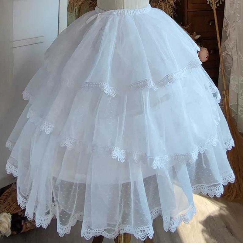 Magic Petticoat - Wedding Lolita Puffy Hoop Petticoat - Image 8
