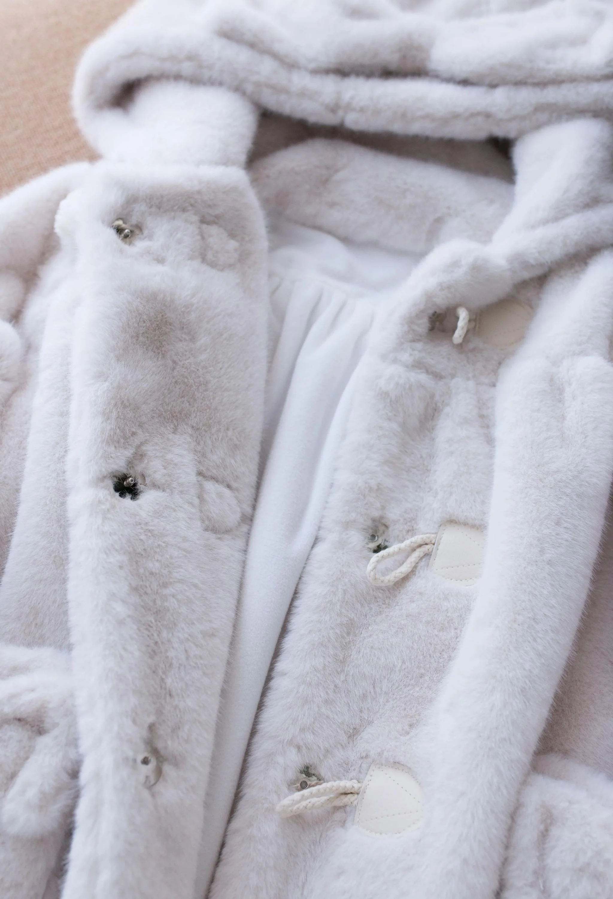Cream Cheese - Winter Kawaii Lolita Overcoat Thickened Hooded Loose Outwear - Image 21