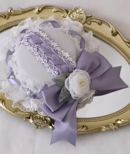 Xiaogui - Elegant Lolita Headdress Bow KC Cuffs Hairpins - Image 14