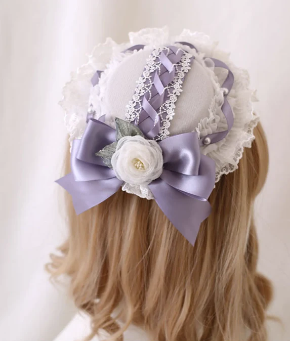 Xiaogui - Elegant Lolita Headdress Bow KC Cuffs Hairpins - Image 16