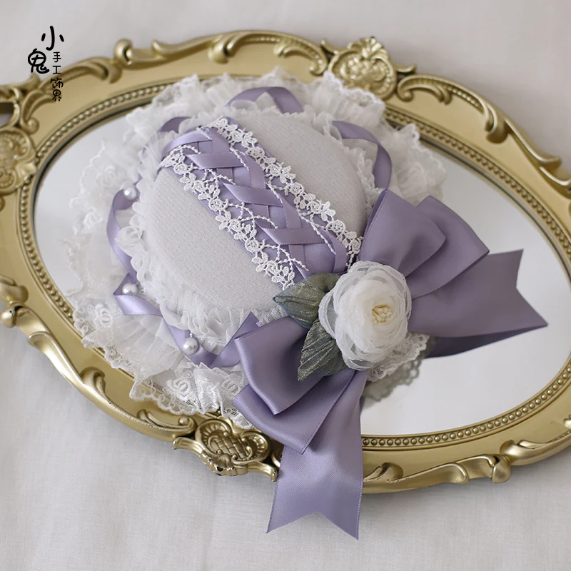 Xiaogui - Elegant Lolita Headdress Bow KC Cuffs Hairpins - Image 4