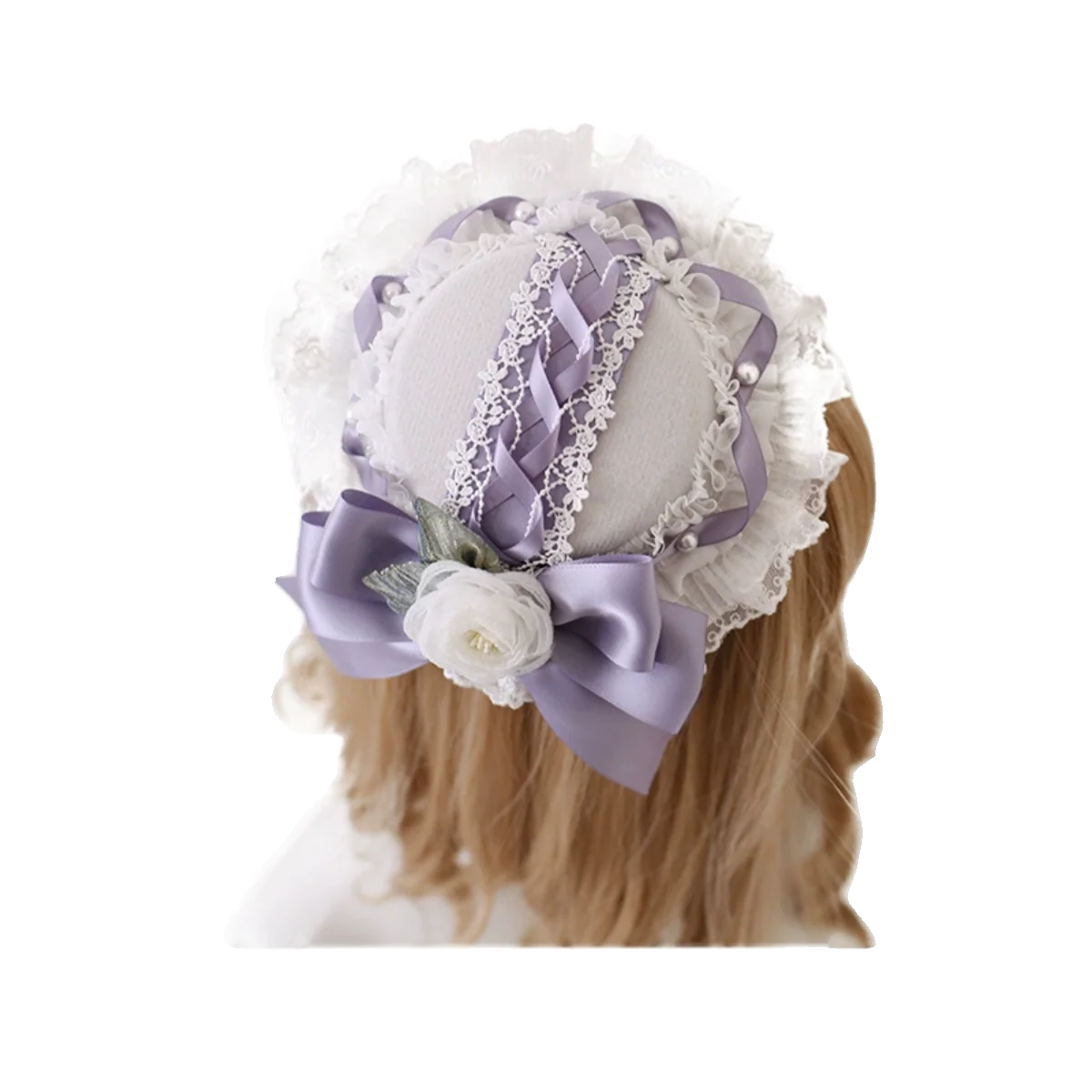 Xiaogui - Elegant Lolita Headdress Bow KC Cuffs Hairpins - Image 5