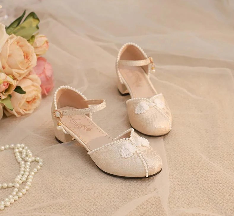 Yana - Heart Jade Yana - Qi Lolita Shoes Chunky Heels - Image 16