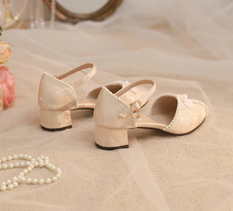 Yana - Heart Jade Yana - Qi Lolita Shoes Chunky Heels - Image 17