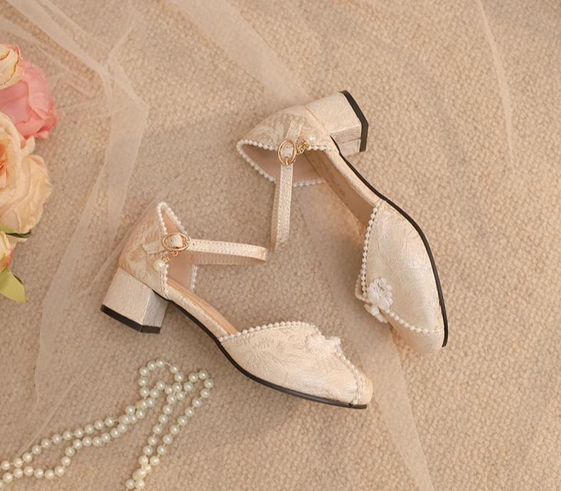 Yana - Heart Jade Yana - Qi Lolita Shoes Chunky Heels - Image 18