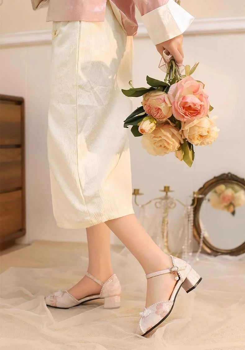 Yana - Heart Jade Yana - Qi Lolita Shoes Chunky Heels - Image 19