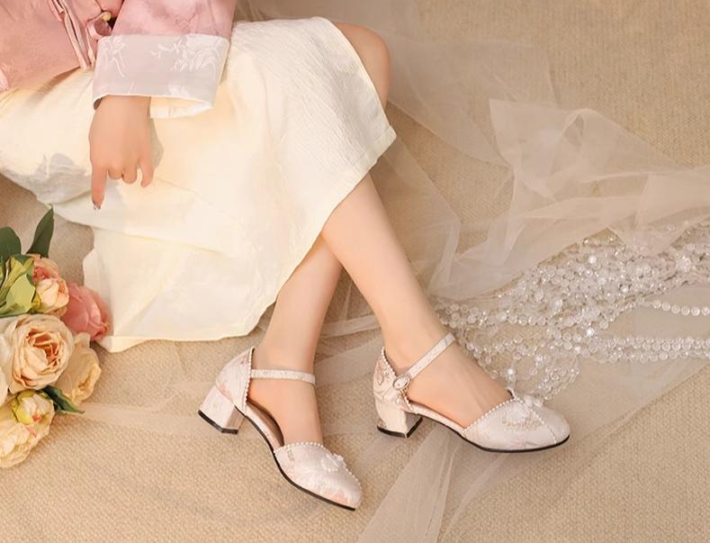 Yana - Heart Jade Yana - Qi Lolita Shoes Chunky Heels - Image 20
