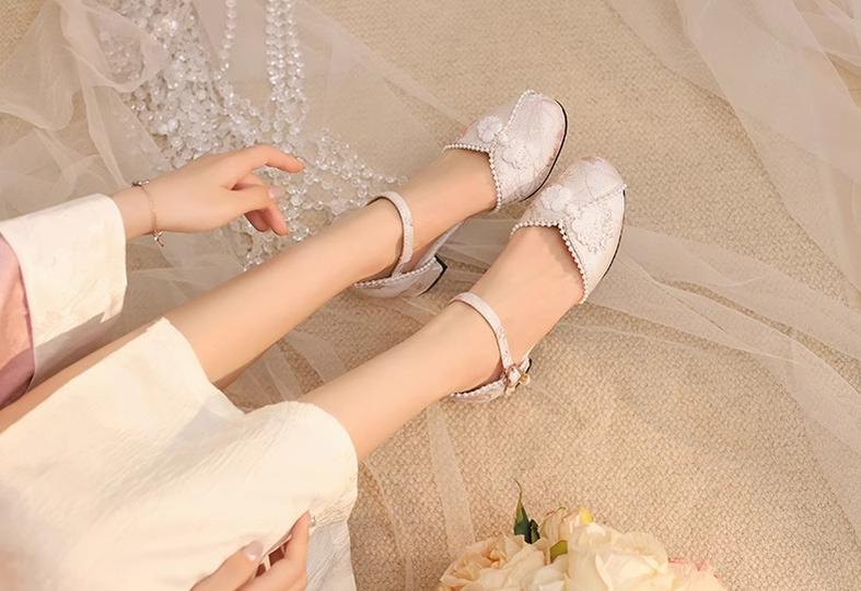 Yana - Heart Jade Yana - Qi Lolita Shoes Chunky Heels - Image 22