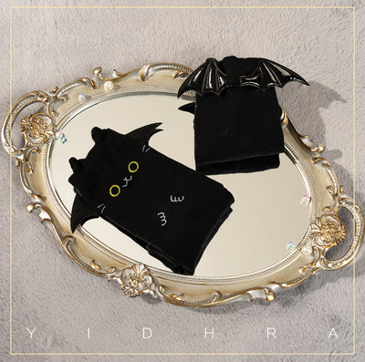 Yidhra - Cute Cat Cotton Lolita Socks - Image 10