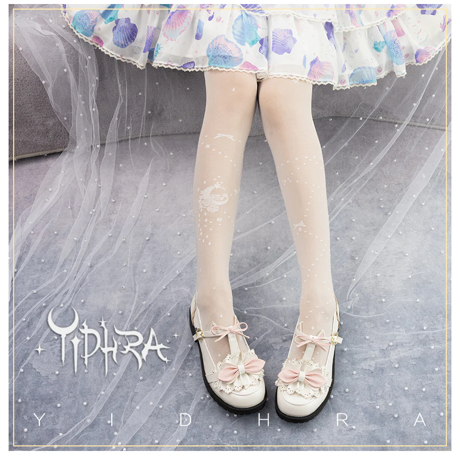 Yidhra - Stars On The Sky Lolita Summer Tights - Image 3