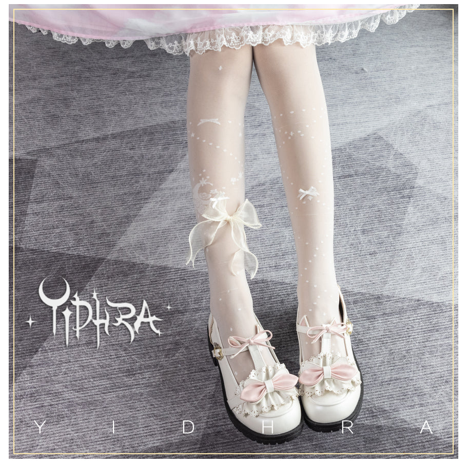 Yidhra - Stars On The Sky Lolita Summer Tights - Image 4