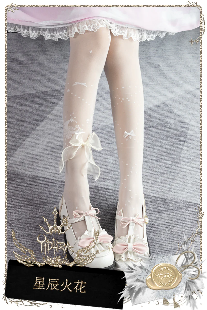 Yidhra - Stars On The Sky Lolita Summer Tights - Image 5